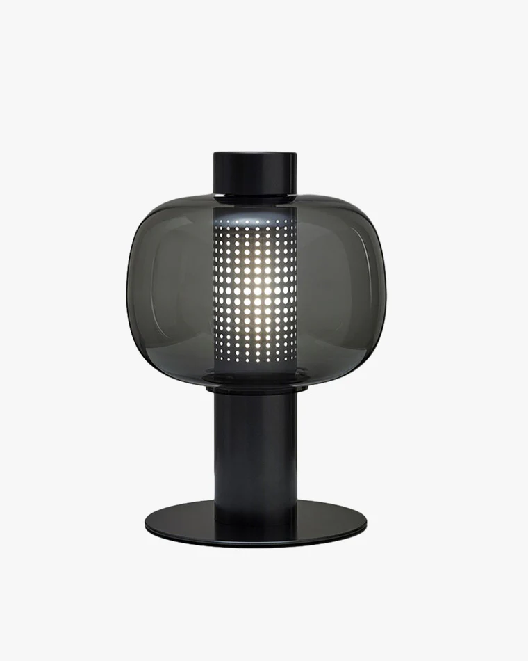 WOMO Beautiful Cylinder Glass Table Lamp-WM8032 - Image 4