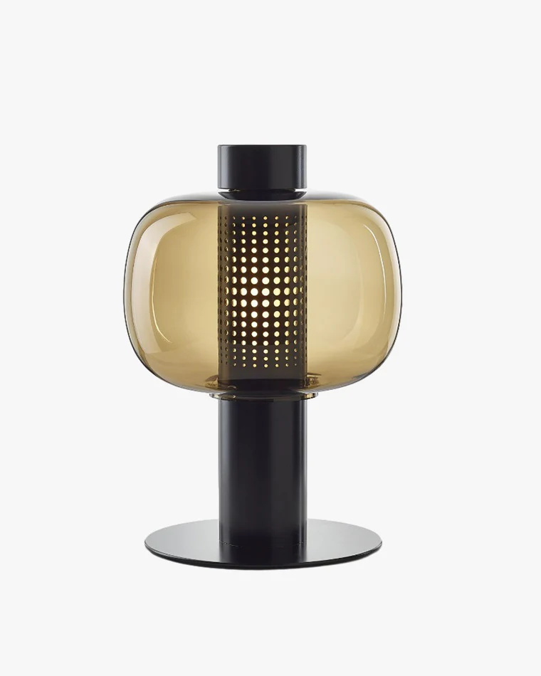 WOMO Beautiful Cylinder Glass Table Lamp-WM8032 - Image 6
