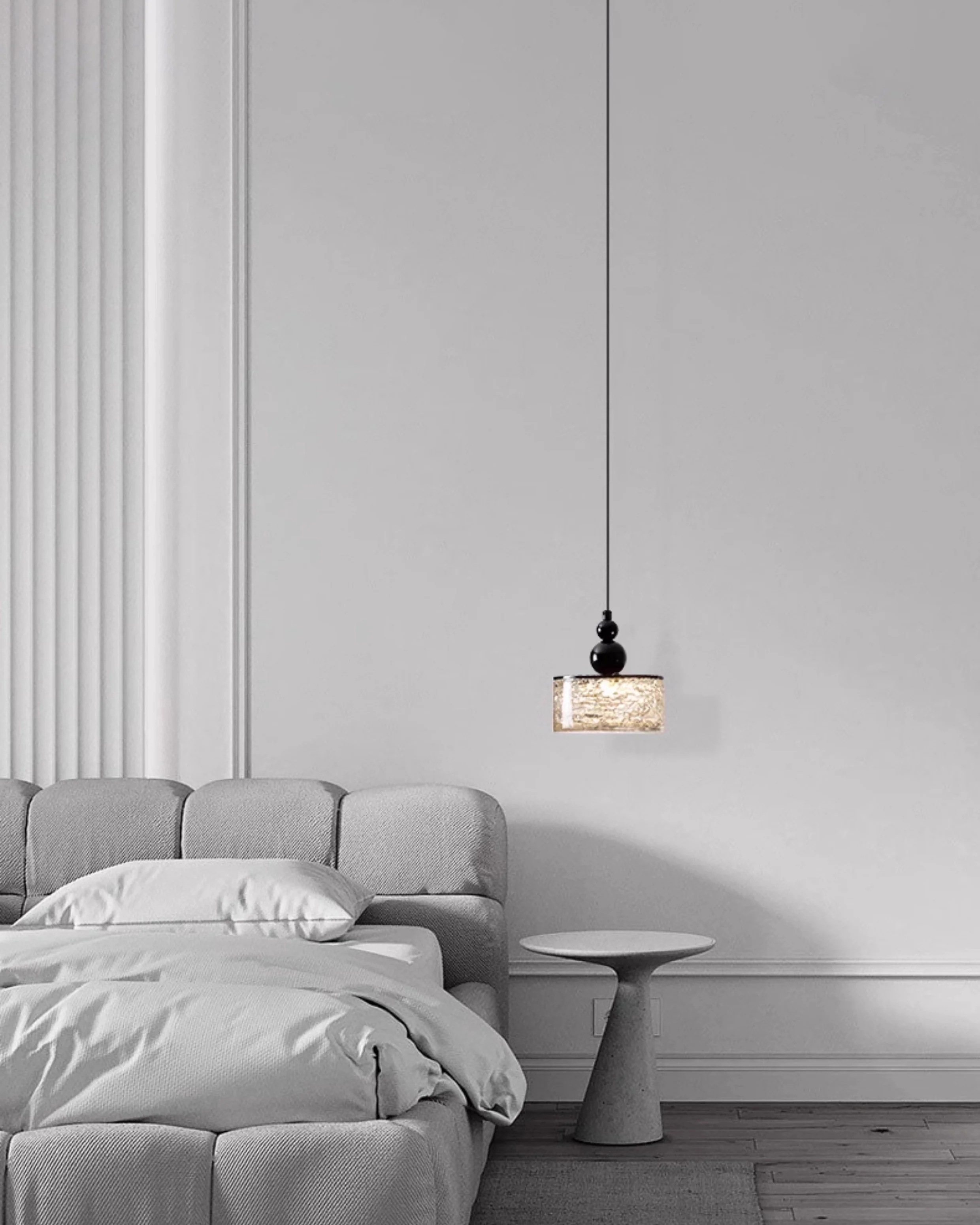 WOMO Cylinder Resin Pendant Light-WM3005 - Image 11