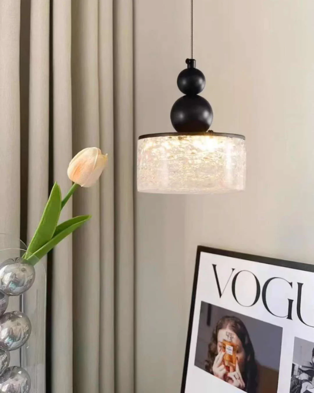 WOMO Cylinder Resin Pendant Light-WM3005 - Image 4