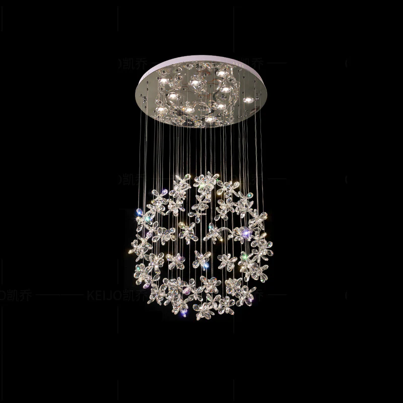 WOMO Dandelion Globe Crystal Chandelier-WM2352 - Image 5
