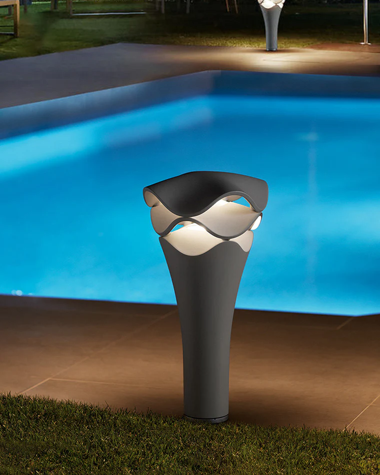WOMO Decorative Lawn Bollard Light-WM9054 - Image 3