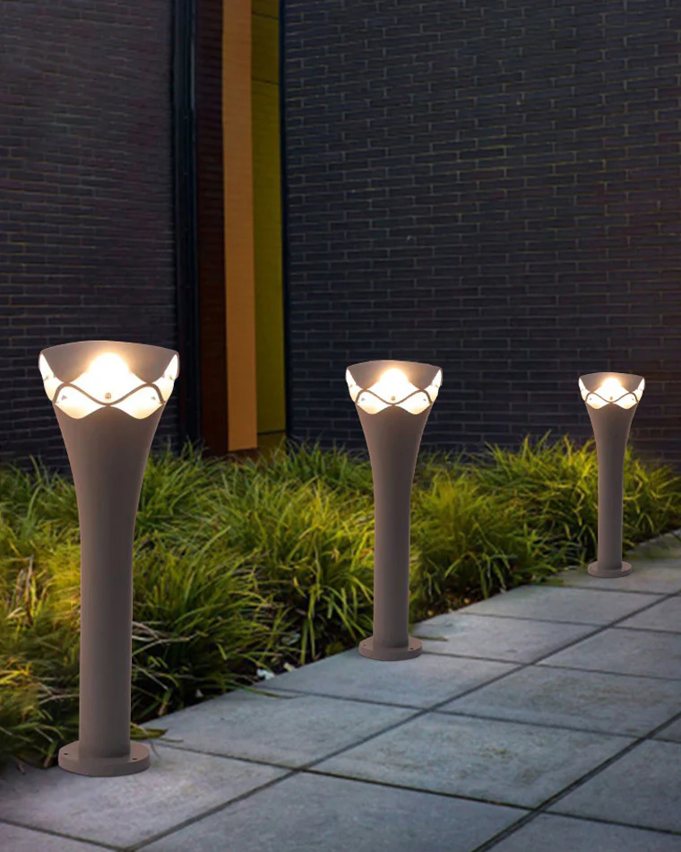 WOMO Decorative Lawn Bollard Light-WM9054 - Image 6