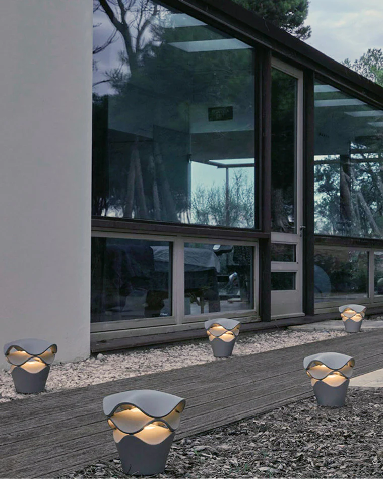 WOMO Decorative Lawn Bollard Light-WM9054 - Image 8