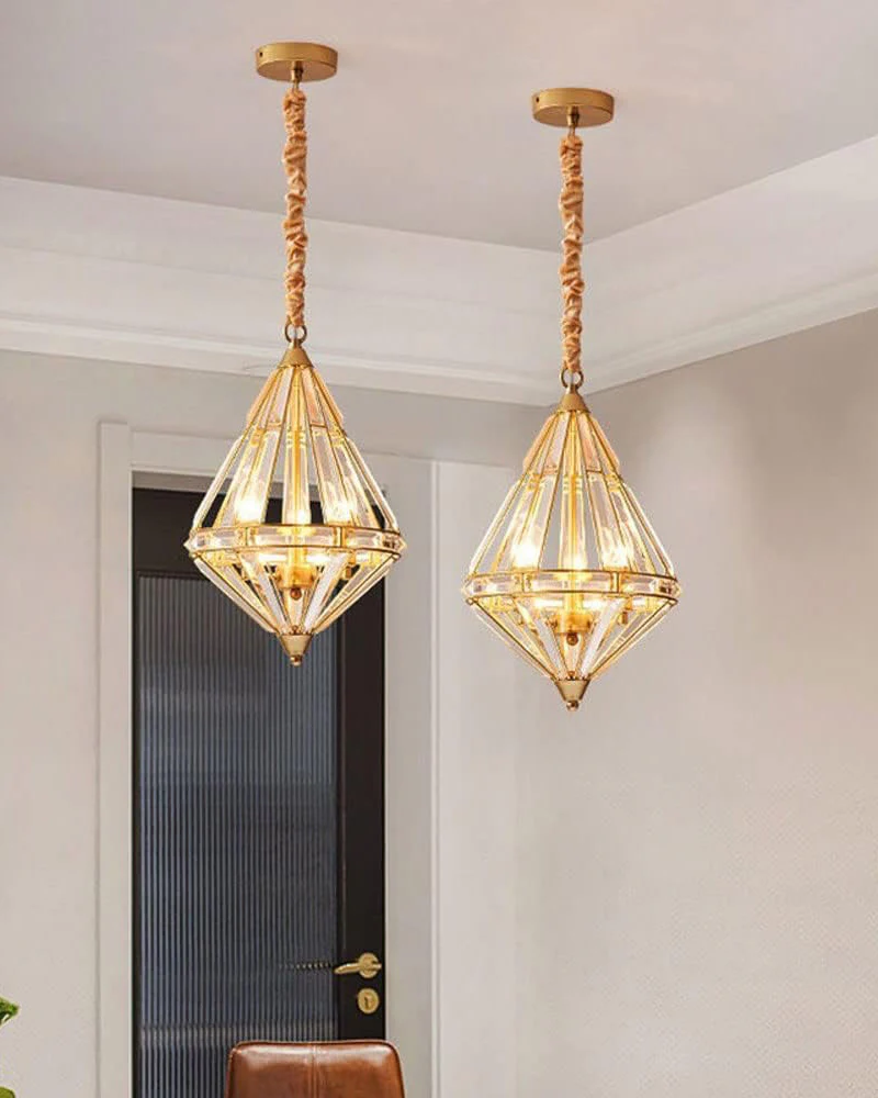 WOMO Diamond Crystal Chandelier-WM2594 - Image 2