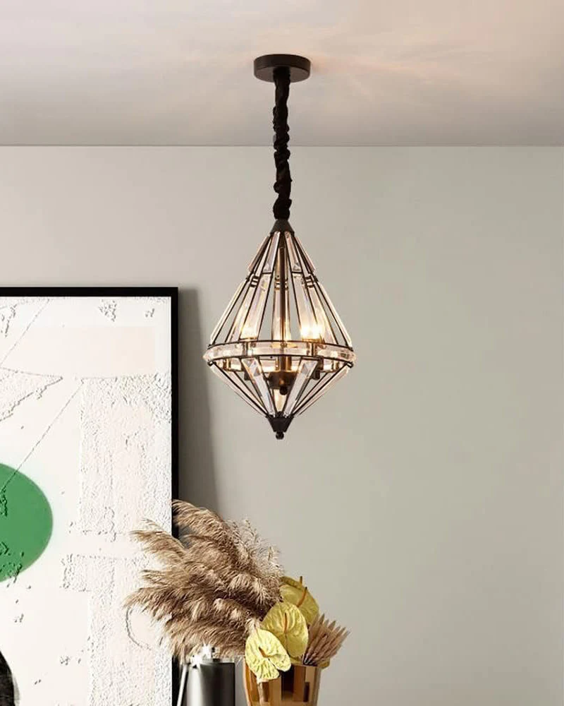 WOMO Diamond Crystal Chandelier-WM2594 - Image 4