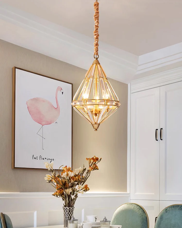 WOMO Diamond Crystal Chandelier-WM2594 - Image 7