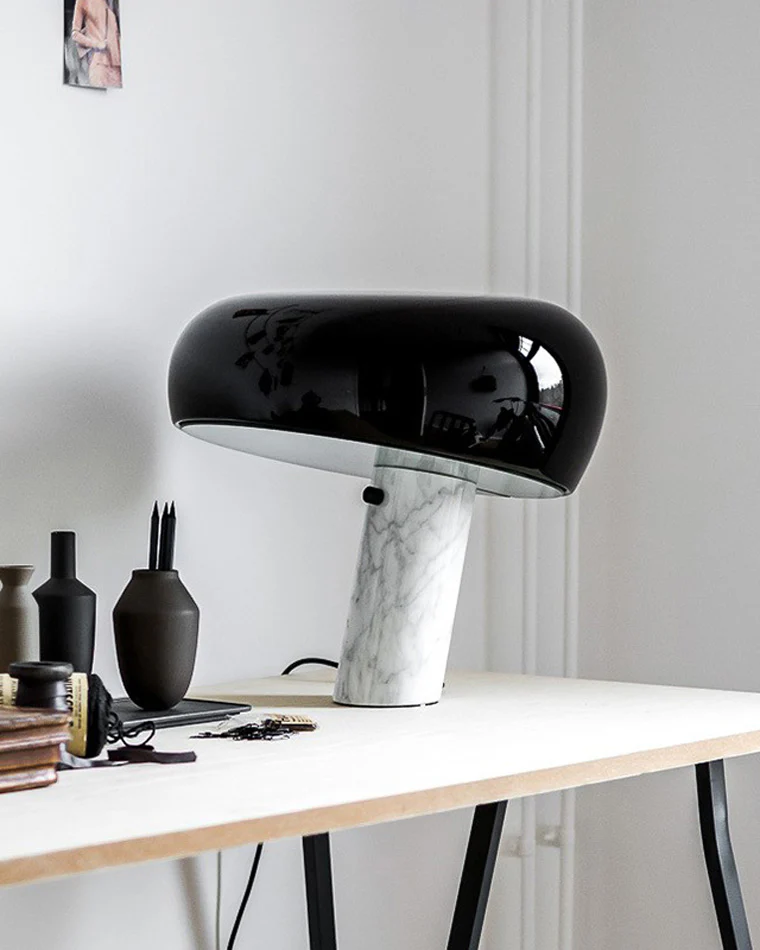 WOMO Scandi Marble Dog Table Lamp-WM8029 - Image 5