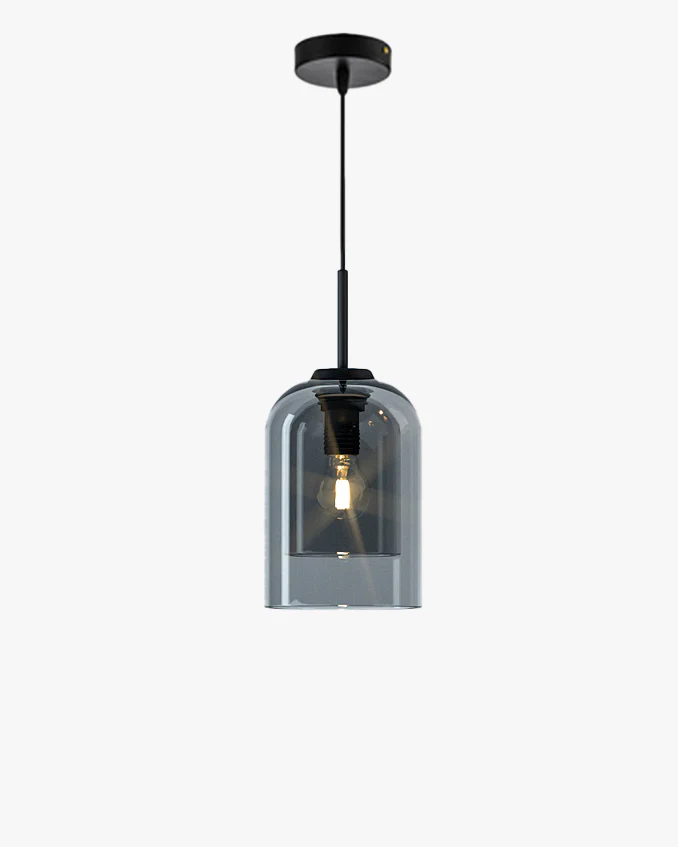 WOMO Dome Blown Glass Pendant Light-WM2999