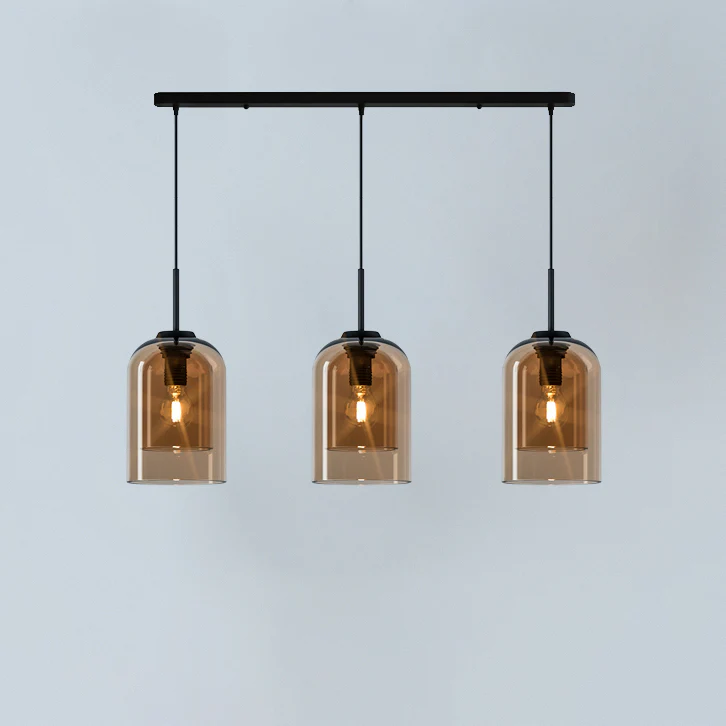 WOMO Dome Blown Glass Pendant Light-WM2999 - Image 12