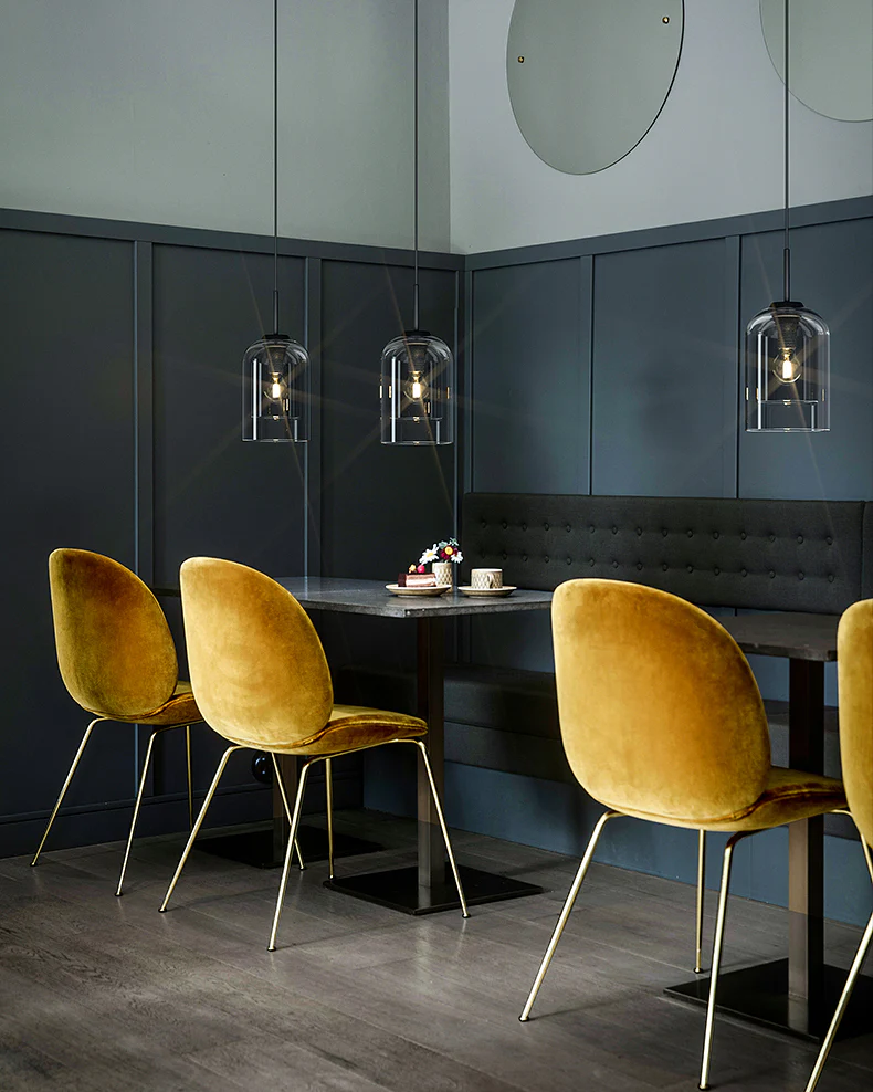 WOMO Dome Blown Glass Pendant Light-WM2999 - Image 4