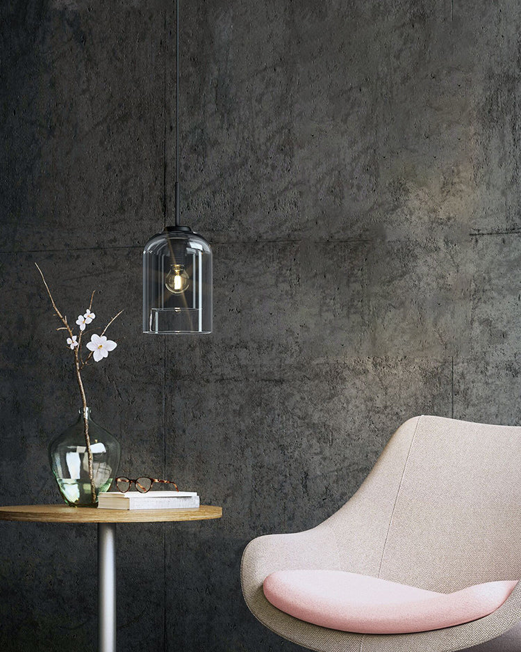 WOMO Dome Blown Glass Pendant Light-WM2999 - Image 7