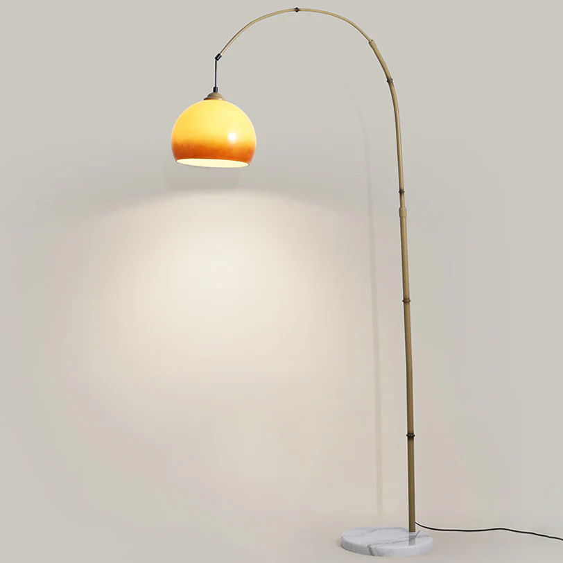 WOMO Hanging Bamboo Arc Floor Lamp-WM7133 - Image 10