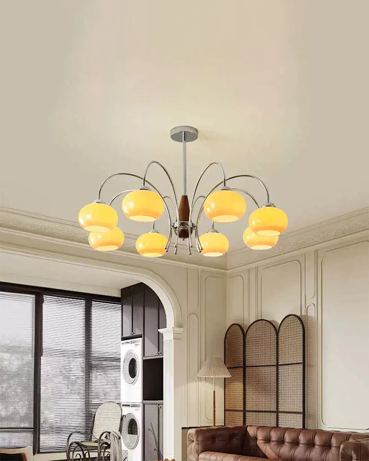 WOMO Dome Glass Arm Chandelier-WM2943 - Image 7