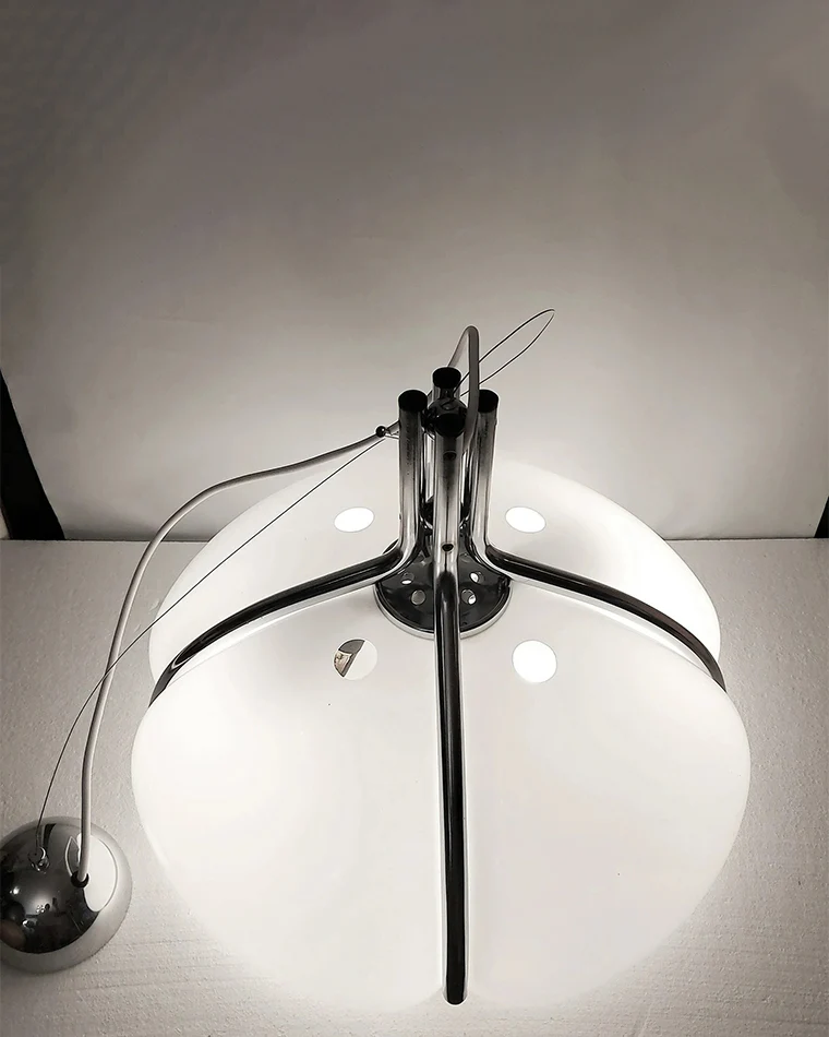 WOMO Pumpkin Glass Dome Pendant Light-WM2675 - Image 18