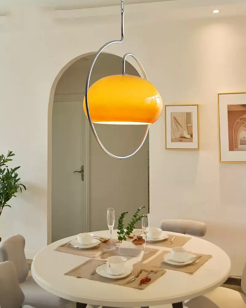 WOMO Dome Glass Adjustable Pendant Light-WM2834 - Image 5