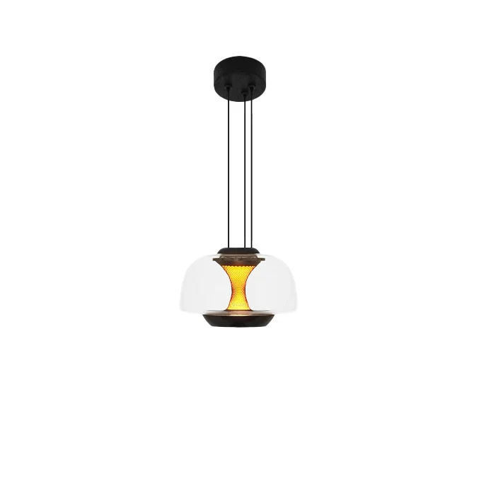 WOMO Dome Glass Sunset Glow Pendant Light - WM3322