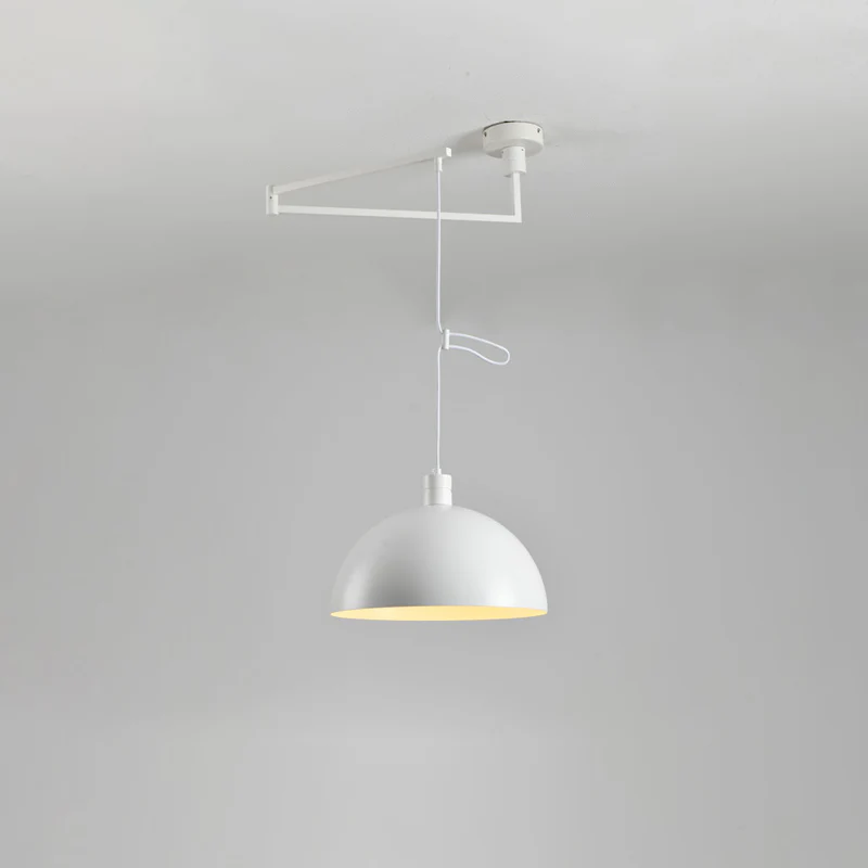 WOMO Glass Dome Offset Pendant Light-WM2591 - Image 10
