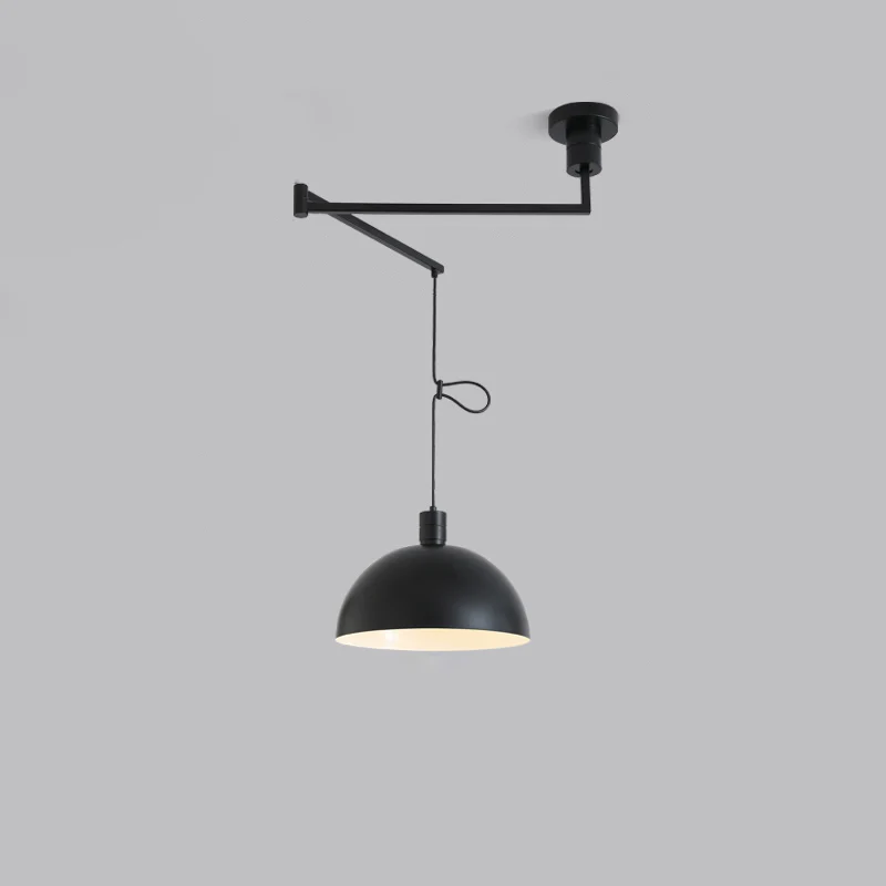 WOMO Glass Dome Offset Pendant Light-WM2591 - Image 14