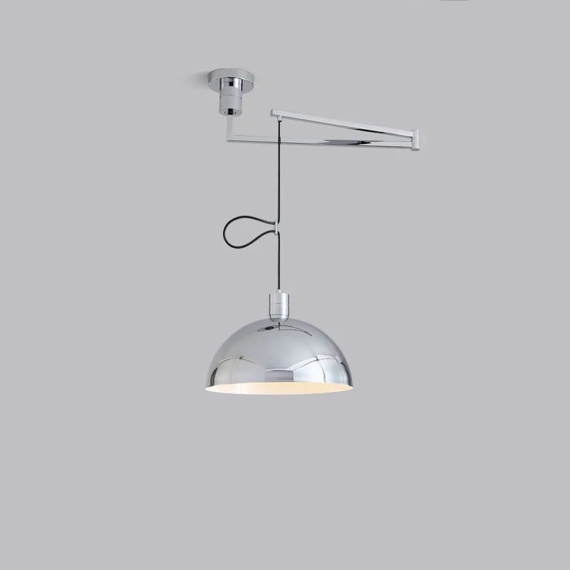 WOMO Glass Dome Offset Pendant Light-WM2591 - Image 18
