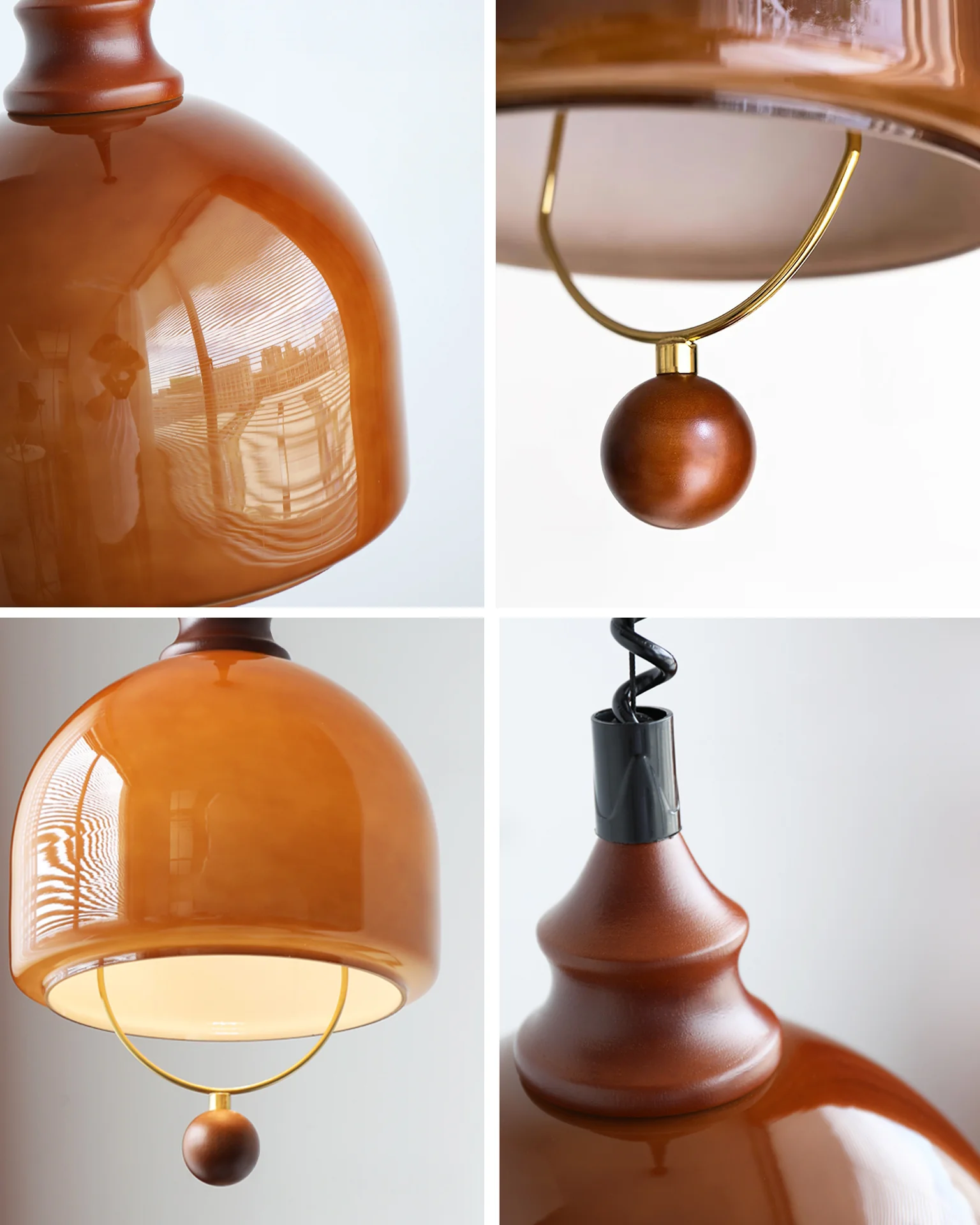 WOMO  Dome Rise and Fall Pendant Light-WM2988 - Image 12