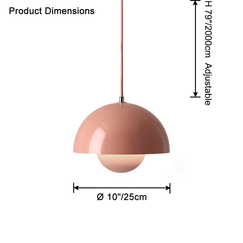 WOMO Dome Small Pendant Light-WM2498 - Image 23