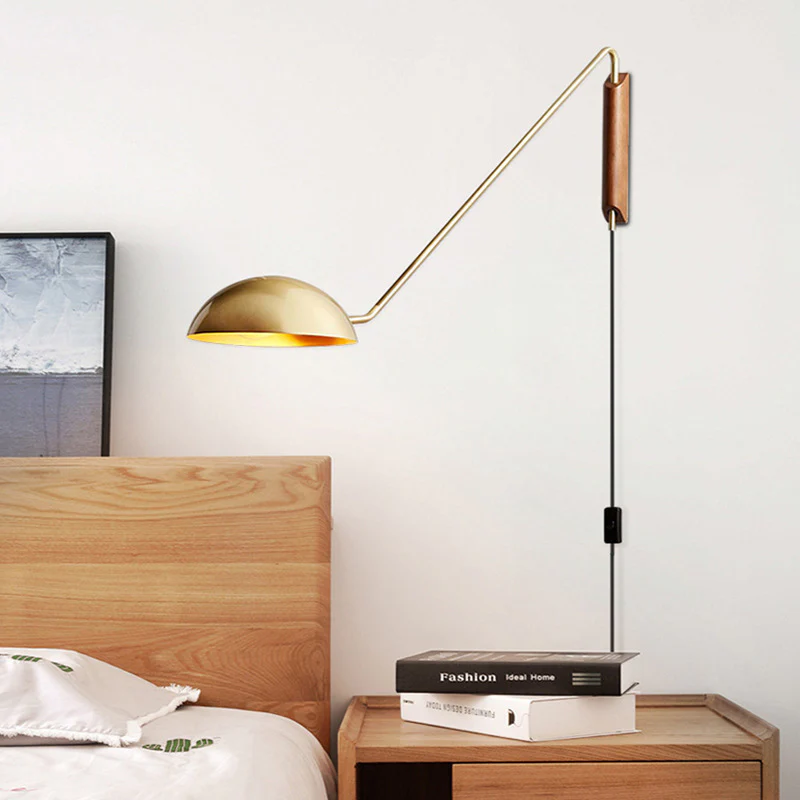WOMO Dome Swing Arm Wall Sconce-WM6147 - Image 12
