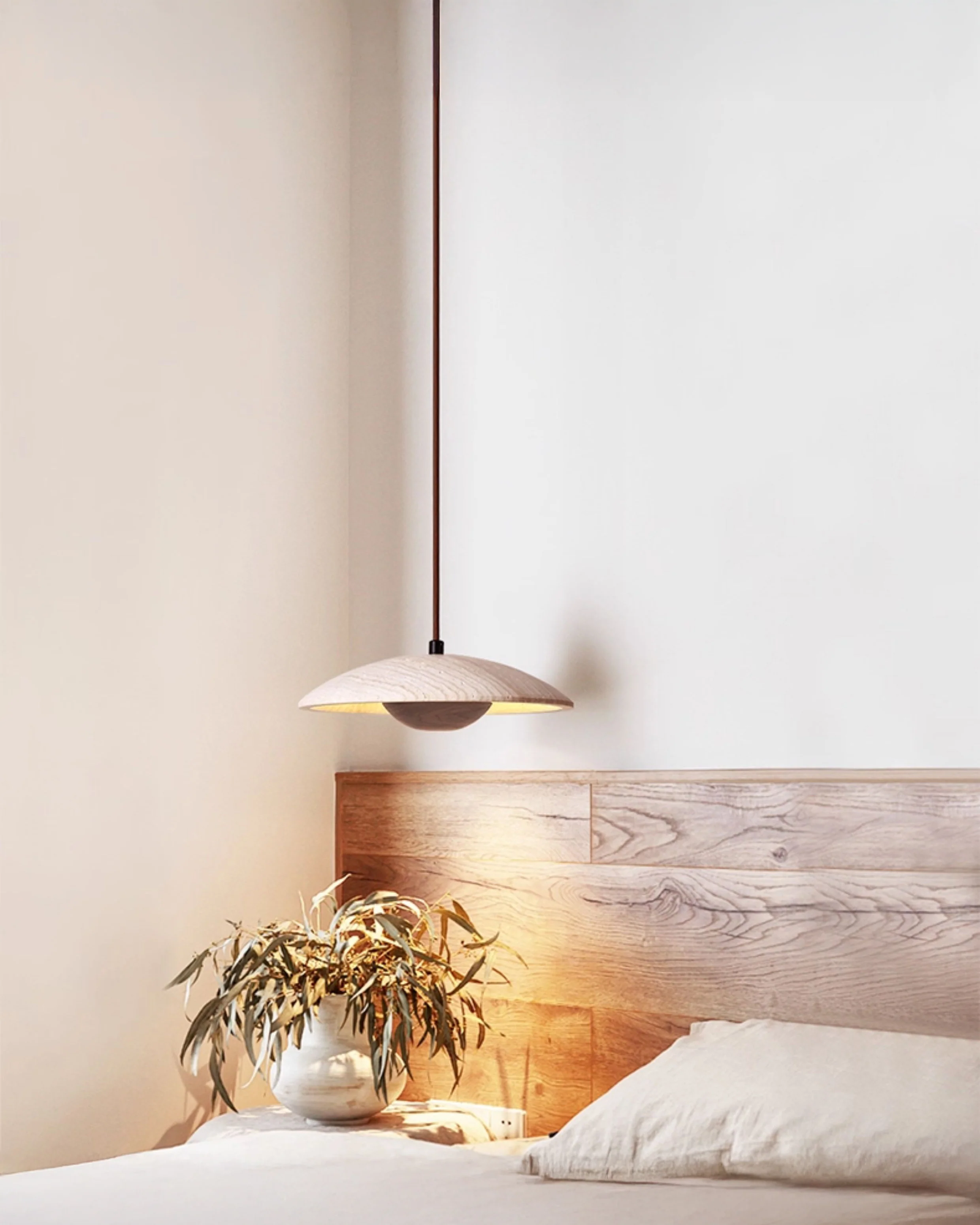 WOMO Dome Travertine Pendant Light-WM3087 - Image 6