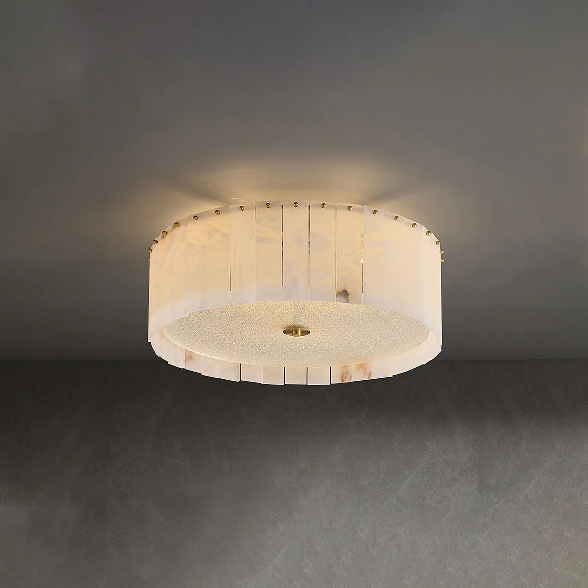 WOMO Drum Alabaster Ceiling Light-WM1139 - Image 20