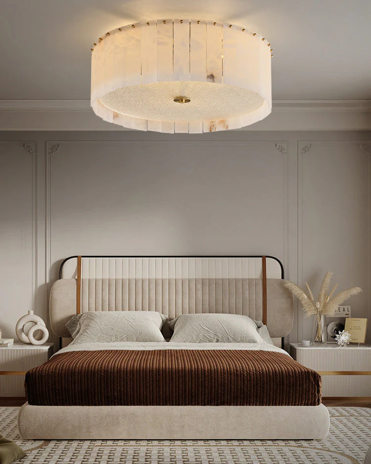 WOMO Drum Alabaster Ceiling Light-WM1139 - Image 5