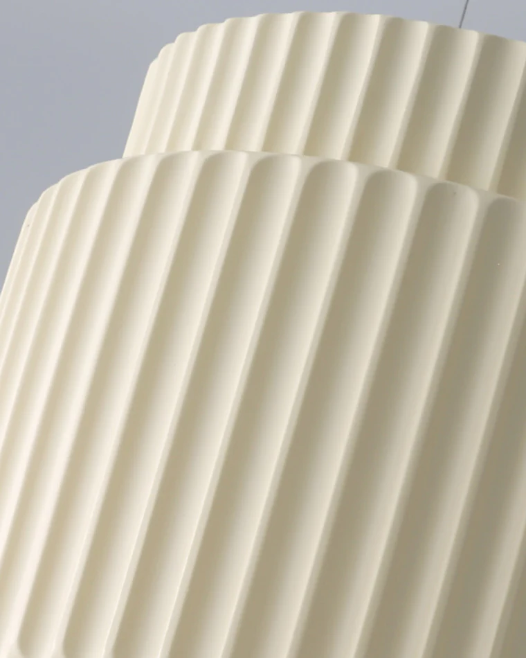 WOMO Ribbed Drum Pendant Light-WM2469 - Image 14
