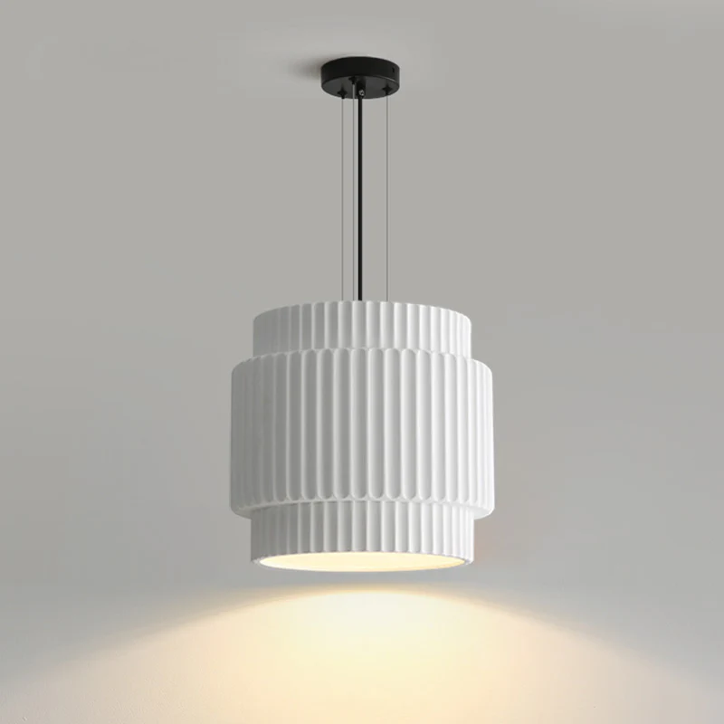 WOMO Ribbed Drum Pendant Light-WM2469 - Image 21