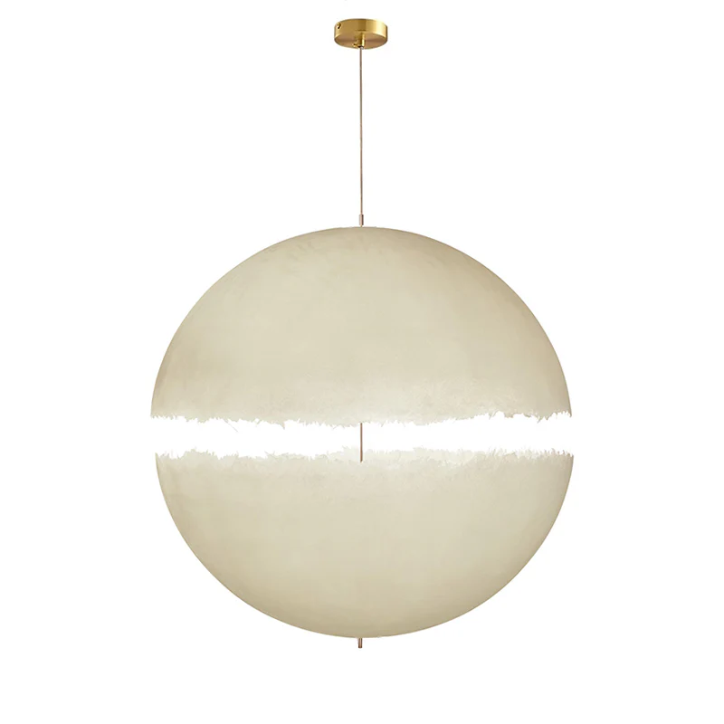WOMO Fiberglass Globe Pendant Light-WM2577 - Image 21