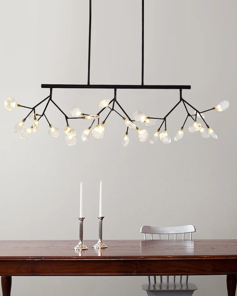 WOMO Firefly Gold Branch Linear Chandelier-WM2553 - Image 9