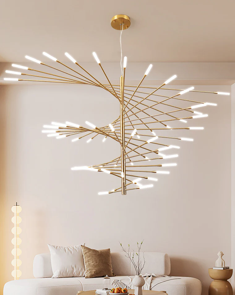 WOMO Fireworks Spiral Chandelier-WM2408 - Image 10