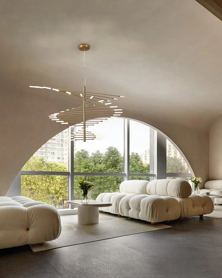 WOMO Fireworks Spiral Chandelier-WM2408 - Image 3