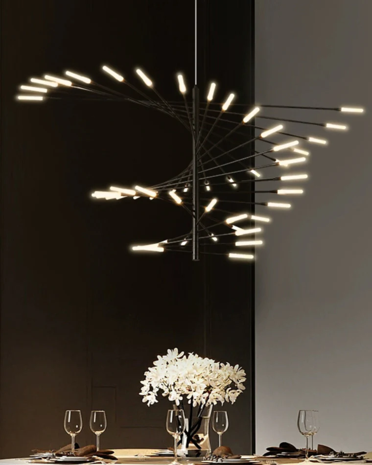 WOMO Fireworks Spiral Chandelier-WM2408 - Image 30