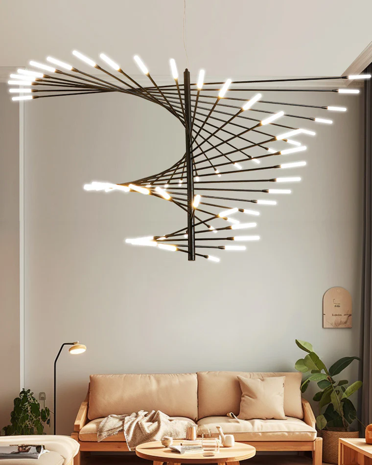 WOMO Fireworks Spiral Chandelier-WM2408 - Image 32