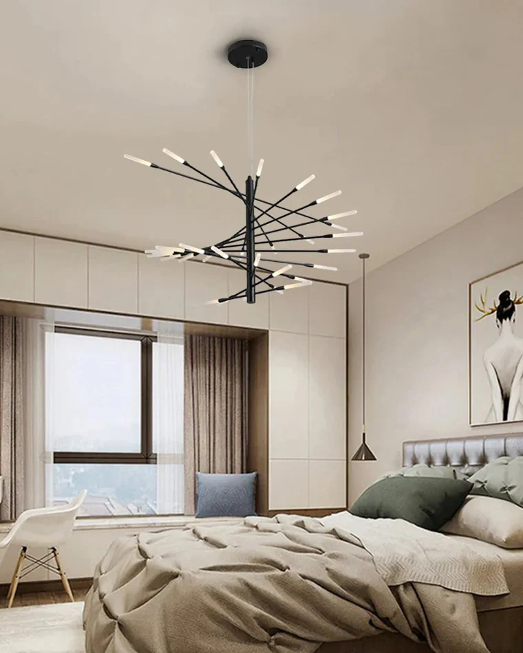WOMO Fireworks Spiral Chandelier-WM2408 - Image 4