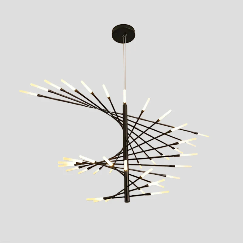 WOMO Fireworks Spiral Chandelier-WM2408 - Image 47