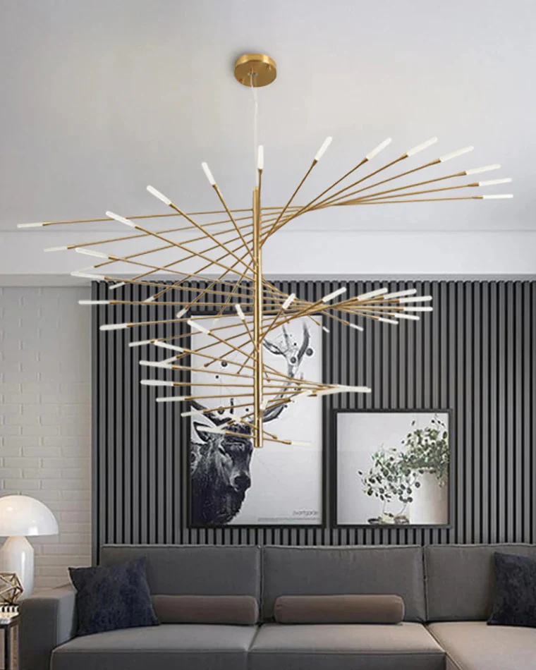 WOMO Fireworks Spiral Chandelier-WM2408 - Image 5