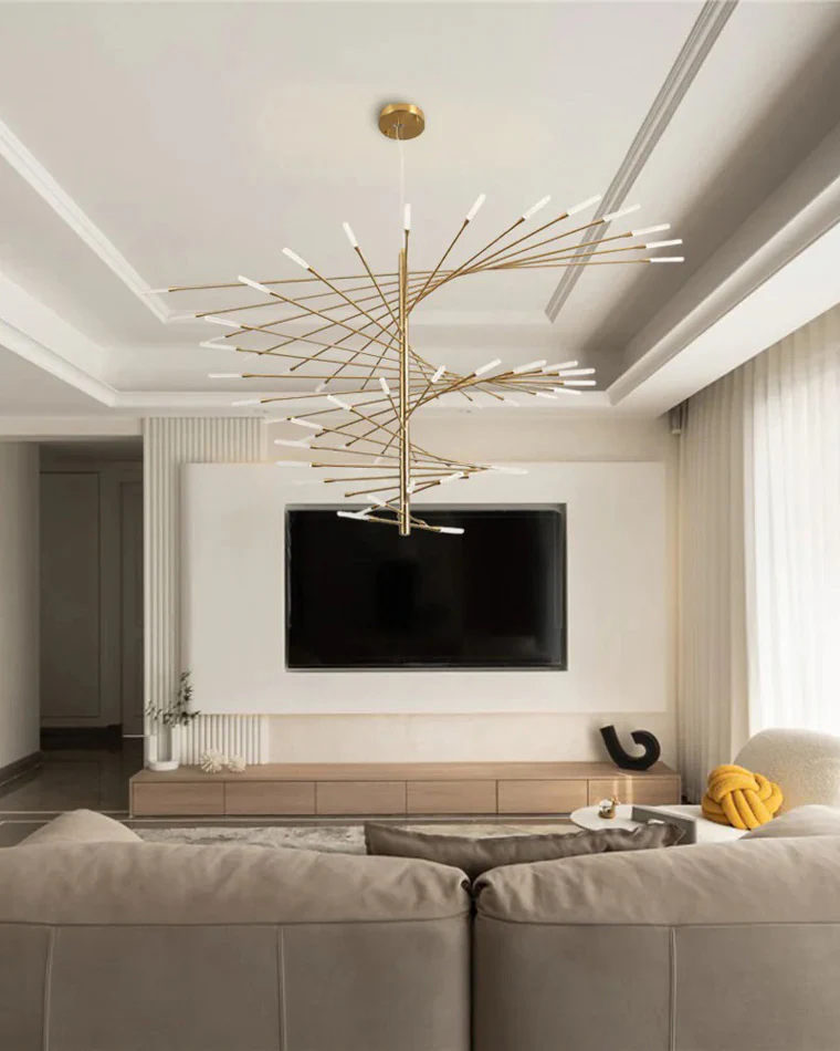 WOMO Fireworks Spiral Chandelier-WM2408 - Image 8