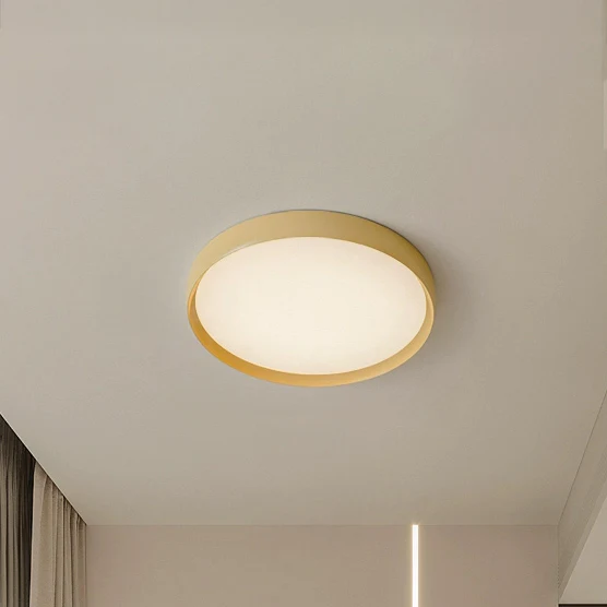 WOMO Flat Round Flush Mount Ceiling Light-WM1184 - Image 11