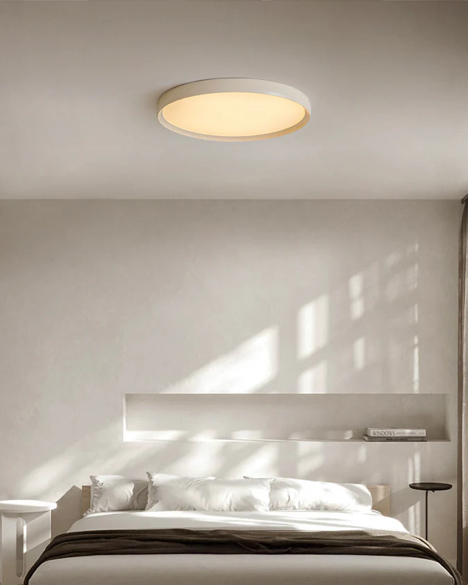 WOMO Flat Round Flush Mount Ceiling Light-WM1184 - Image 2