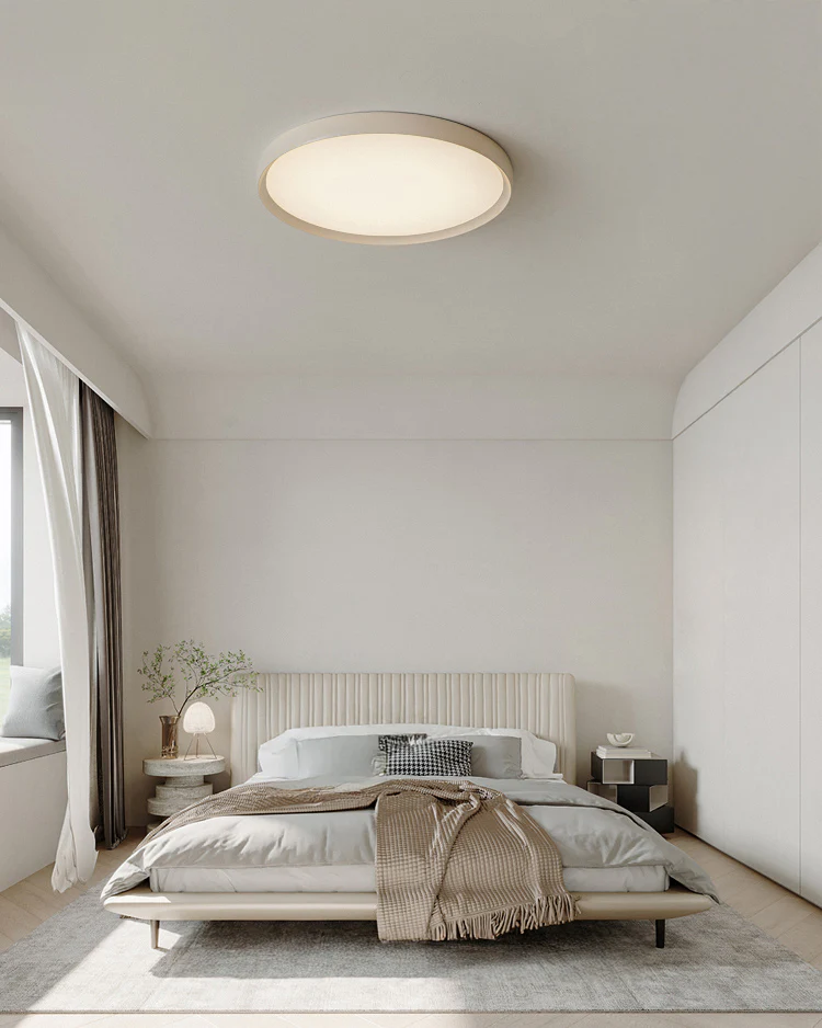 WOMO Flat Round Flush Mount Ceiling Light-WM1184 - Image 3