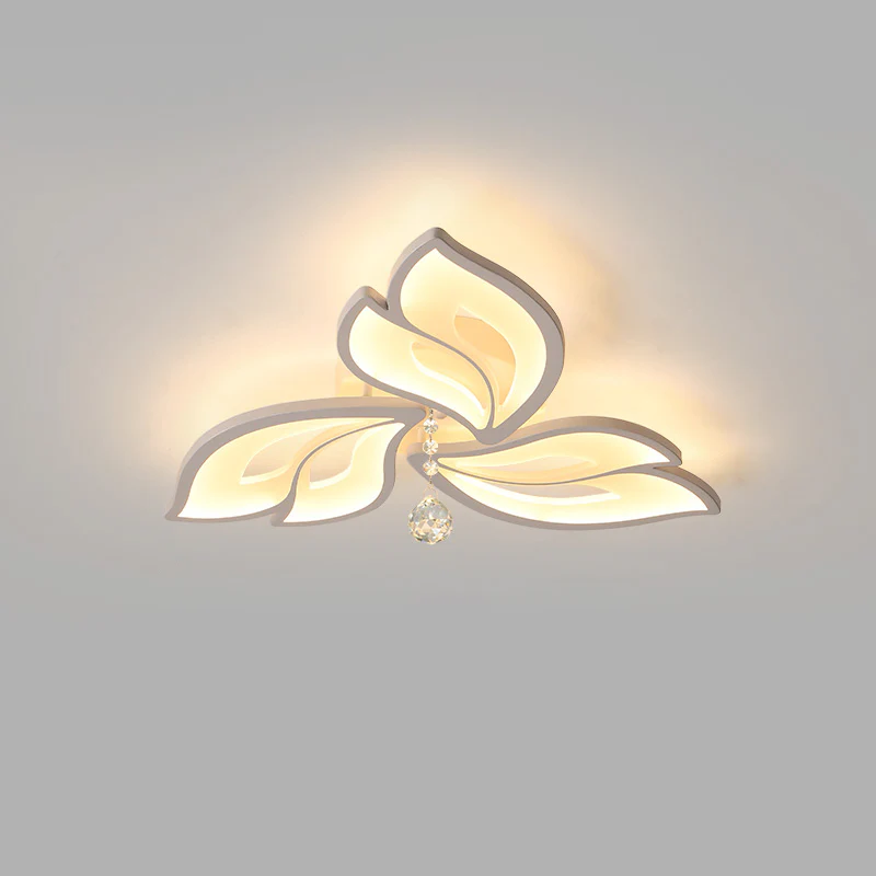 WOMO Big Flower Crystal Flush Mount Ceiling Light-WM1107 - Image 13