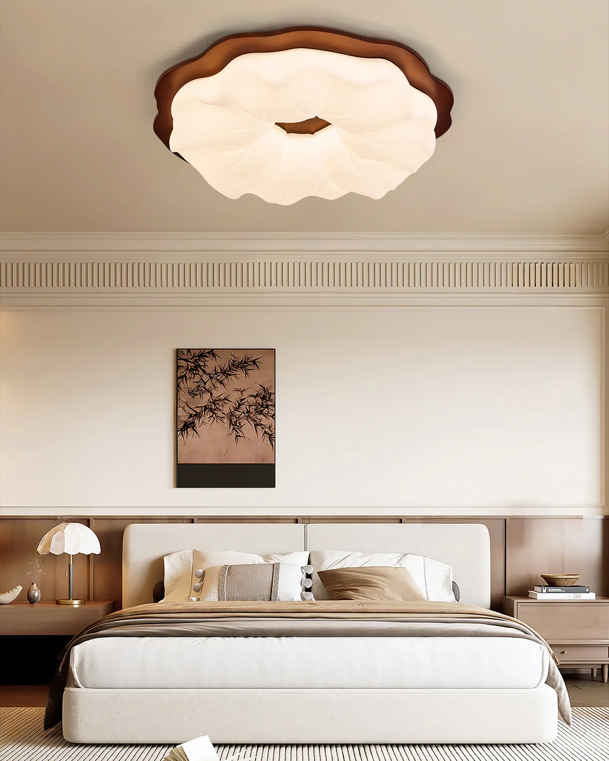 WOMO Flower Flush Mount Ceiling Light-WM1157 - Image 3