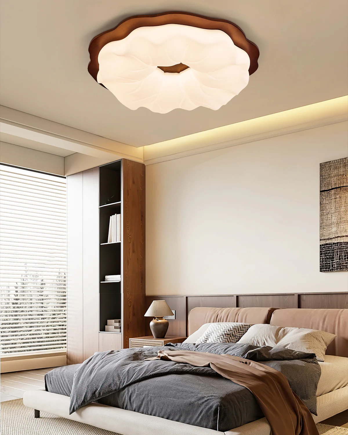 WOMO Flower Flush Mount Ceiling Light-WM1157 - Image 6