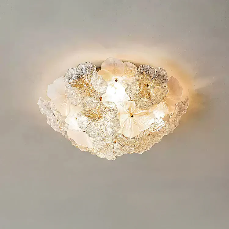 WOMO Flower Glass Ceiling Light-WM1199 - Image 10