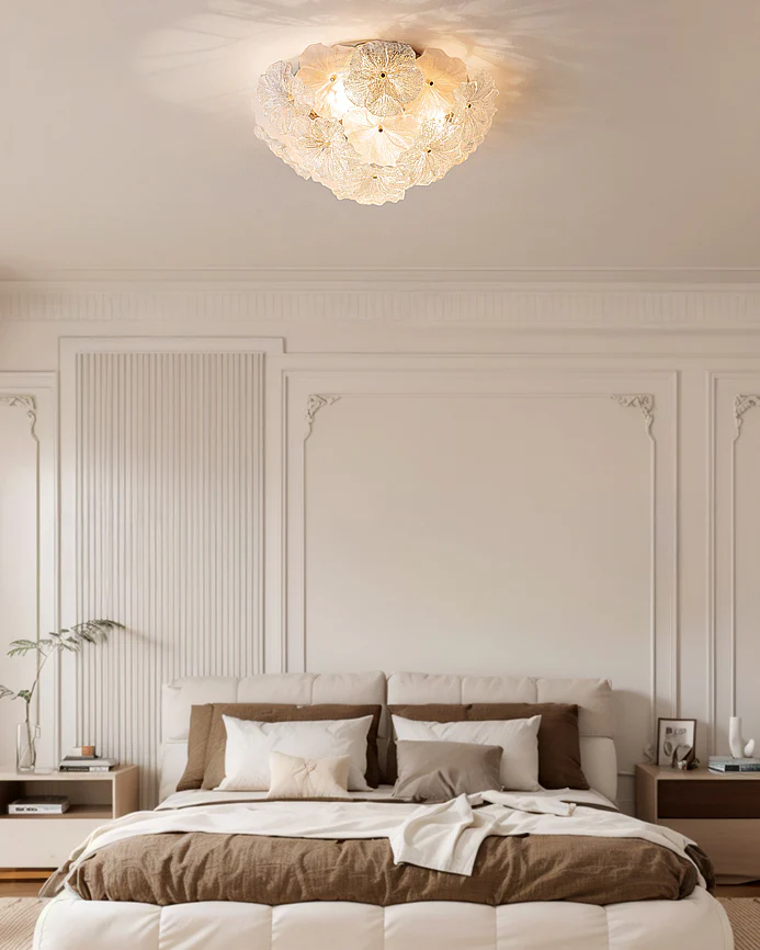 WOMO Flower Glass Ceiling Light-WM1199 - Image 2